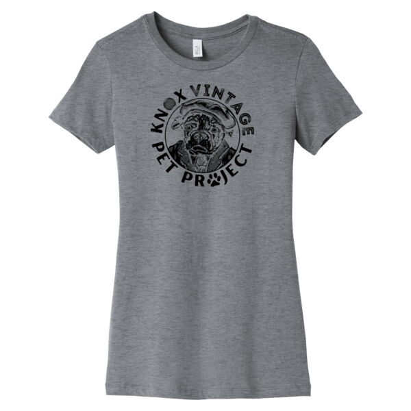 KVPP Black Print - Women's Slim Fit Tee Thumbnail