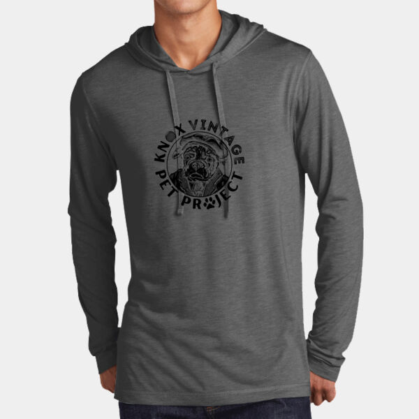 KVPP Black Print - PosiCharge ® Tri Blend Wicking Long Sleeve Hoodie Thumbnail