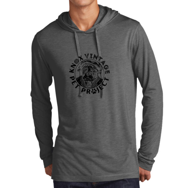 KVPP Black Print - PosiCharge ® Tri Blend Wicking Long Sleeve Hoodie Thumbnail