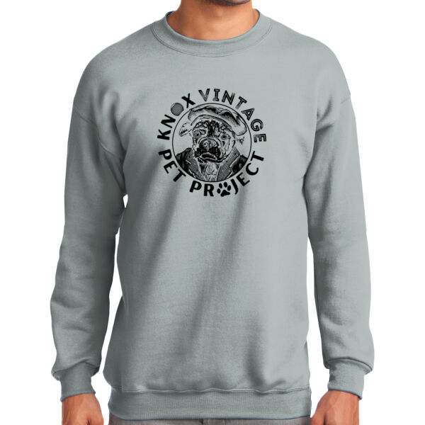 KVPP Black Print - Tall Essential Fleece Crewneck Sweatshirt Thumbnail