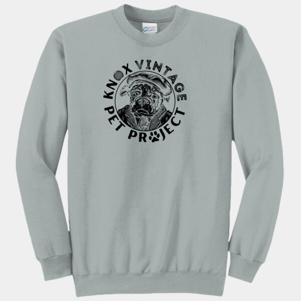 KVPP Black Print - Core Fleece Crewneck Sweatshirt Thumbnail