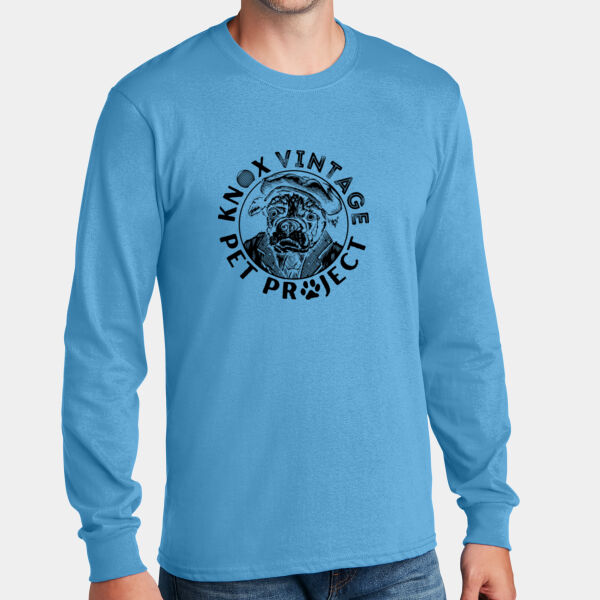 KVPP Black Print - Long Sleeve Core Cotton Tee Thumbnail