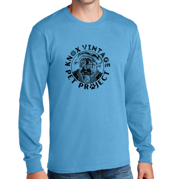 KVPP Black Print - Long Sleeve Core Cotton Tee Thumbnail