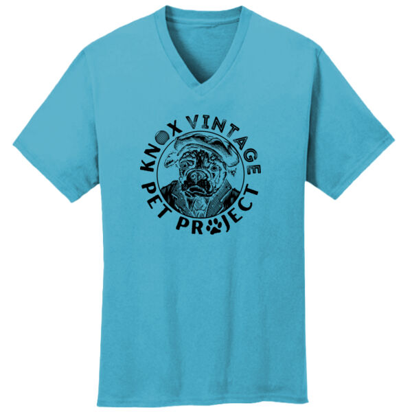 KVPP Black Print - Core Cotton V-Neck Tee Thumbnail