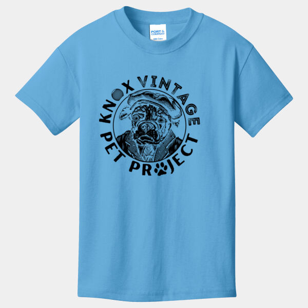 KVPP Black Print - Youth Core Cotton Tee Thumbnail