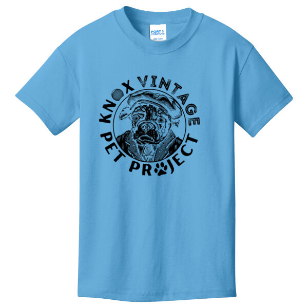 KVPP Black Print - Youth Core Cotton Tee Thumbnail