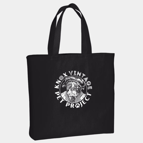 KVPP White Print - Ideal Twill Convention Tote Thumbnail