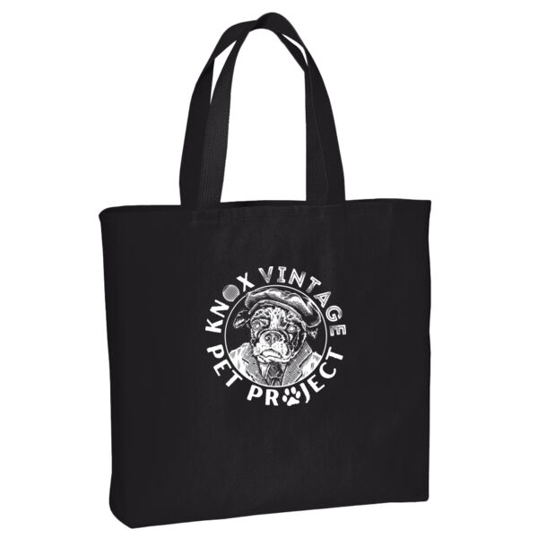 KVPP White Print - Ideal Twill Convention Tote Thumbnail