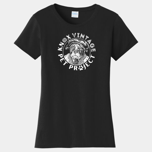 KVPP White Print - Ladies Fan Favorite Tee Thumbnail