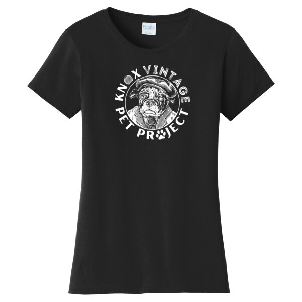 KVPP White Print - Ladies Fan Favorite Tee Thumbnail