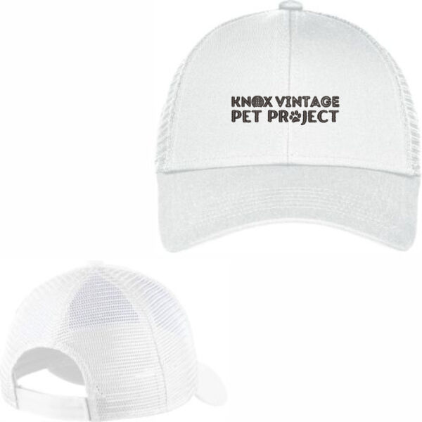 KVPP Black Embroidered  - Adjustable Mesh Back Cap Thumbnail