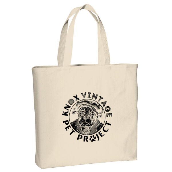 KVPP Dark Print - Ideal Twill Convention Tote Thumbnail