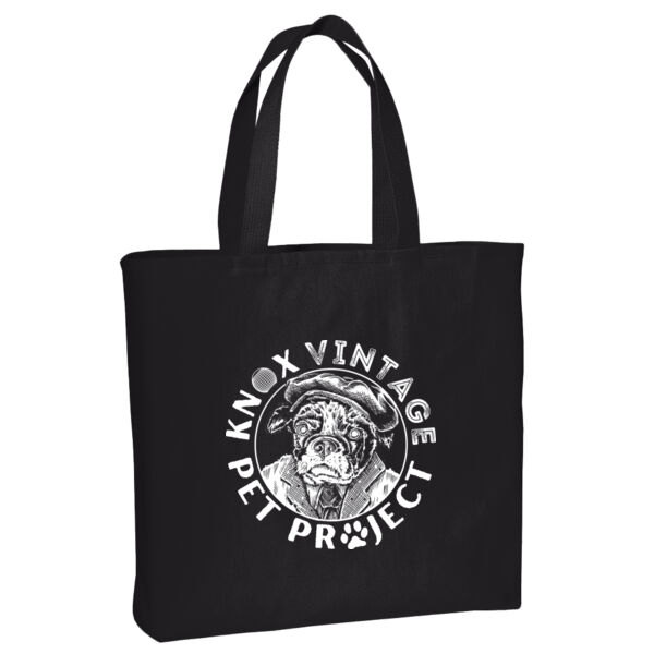 KVPP White Print - Ideal Twill Convention Tote Thumbnail