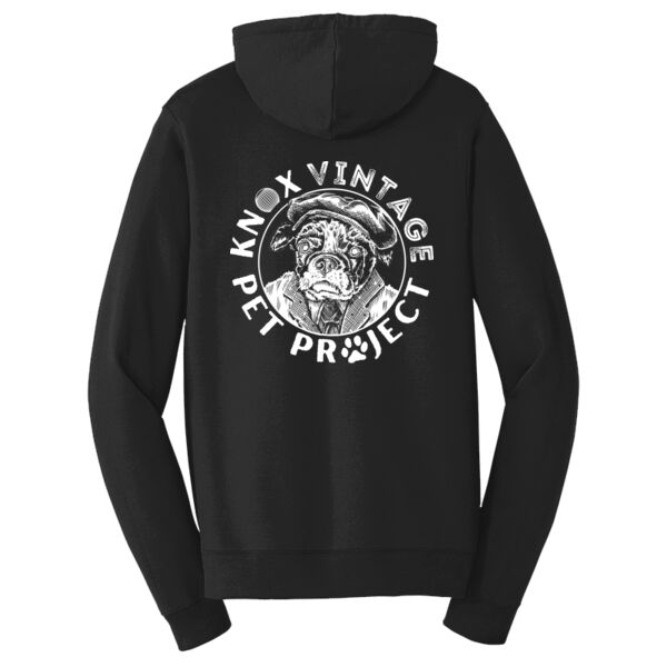 KVPP White Back Print - Fan Favorite Fleece Full Zip Hooded Sweatshirt Thumbnail