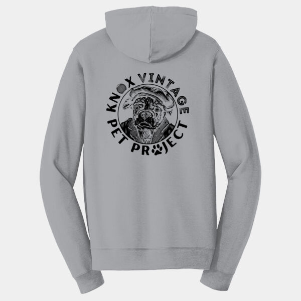 KVPP Black Back Print - Fan Favorite Fleece Full Zip Hooded Sweatshirt Thumbnail