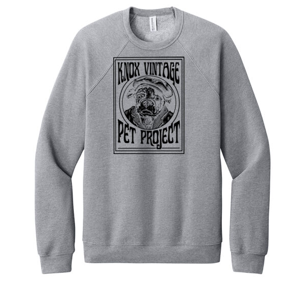 Legacy Black Print - Unisex Sponge Fleece Raglan Sweatshirt Thumbnail