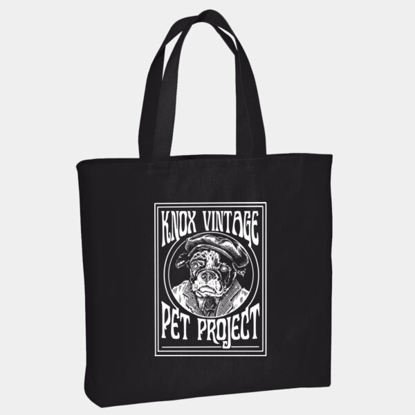 Legacy White Print - Ideal Twill Convention Tote Thumbnail