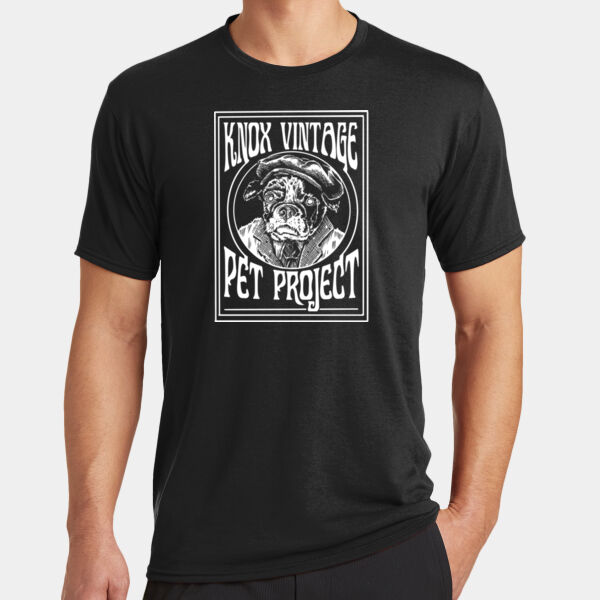 Legacy White Print - Performance Blend Tee Thumbnail