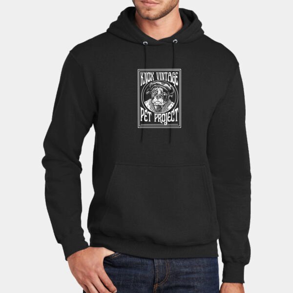 Legacy White Print - Tall Core Fleece Pullover Hooded Sweatshirt Thumbnail