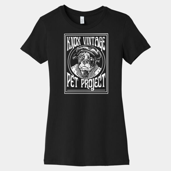 Legacy White Print - Women's Slim Fit Tee Thumbnail