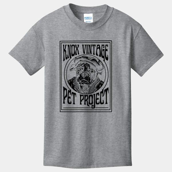 Legacy Black Print - Youth Core Cotton Tee Thumbnail