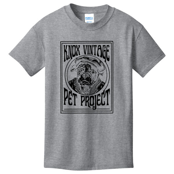 Legacy Black Print - Youth Core Cotton Tee Thumbnail