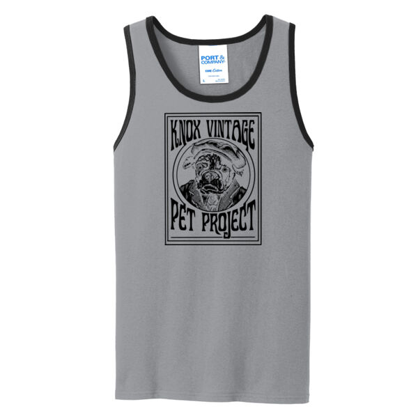 Legacy Black Print - Core Cotton Tank Top Thumbnail