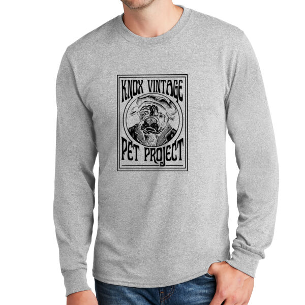 Legacy Black Print - Long Sleeve Core Cotton Tee Thumbnail
