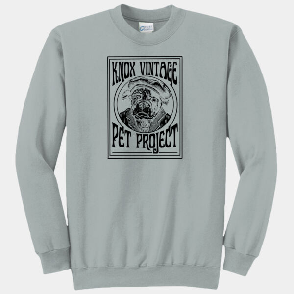 Legacy Black Print - Core Fleece Crewneck Sweatshirt Thumbnail