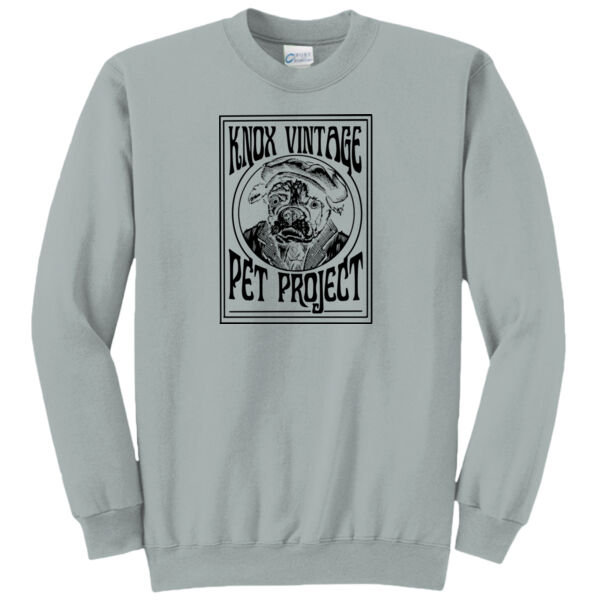 Legacy Black Print - Core Fleece Crewneck Sweatshirt Thumbnail