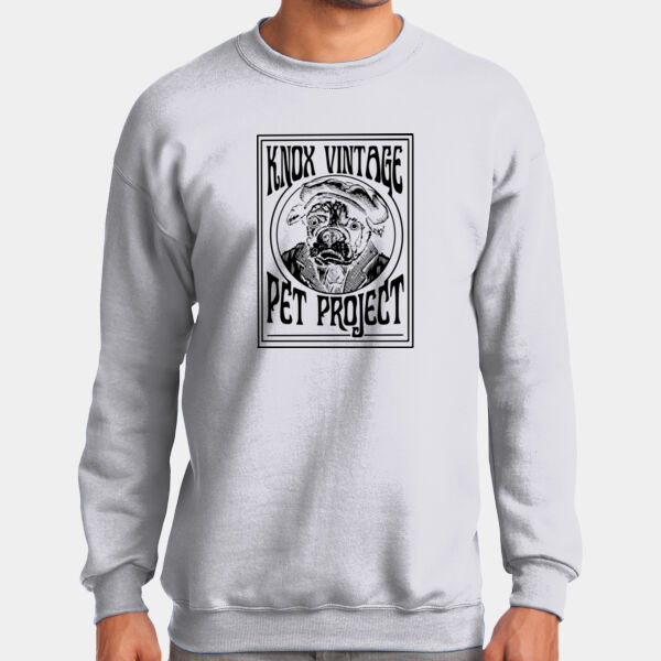Legacy Black Print - Tall Essential Fleece Crewneck Sweatshirt Thumbnail