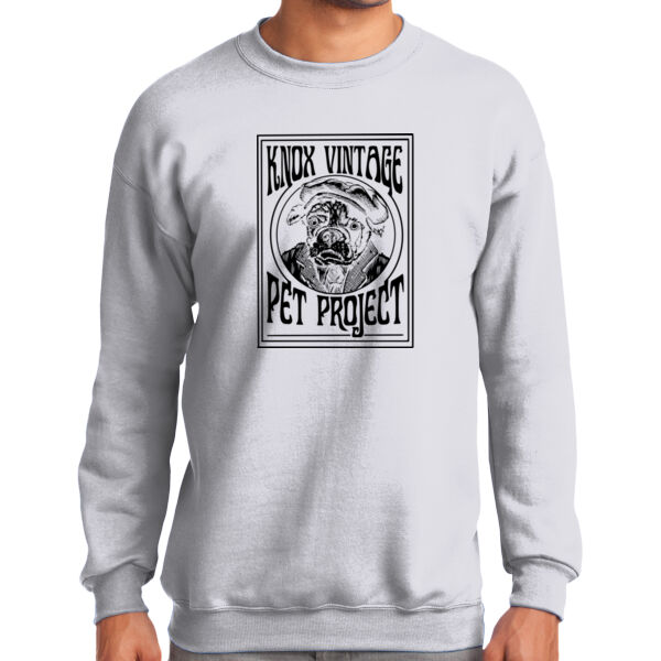 Legacy Black Print - Tall Essential Fleece Crewneck Sweatshirt Thumbnail