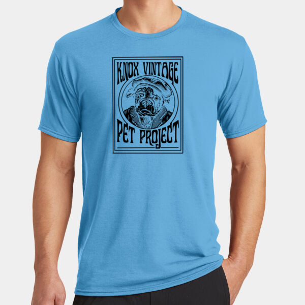 Legacy Black Print - Performance Blend Tee Thumbnail