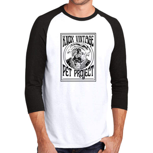 Legacy Black Print - Perfect Tri ® 3/4 Sleeve Raglan Thumbnail