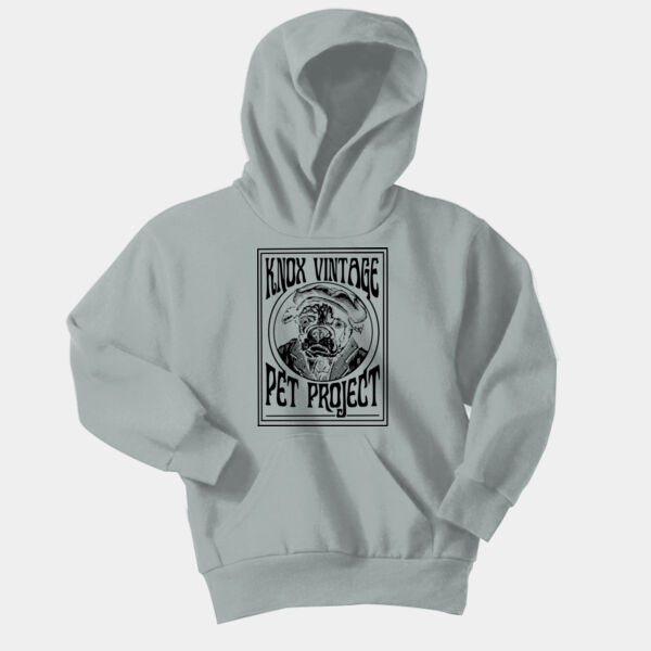 Legacy Black Print - Youth Core Fleece Pullover Hooded Sweatshirt Thumbnail