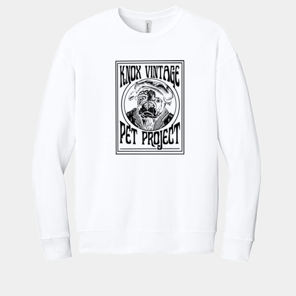 Legacy Black Print - Unisex Sponge Fleece Drop Shoulder Sweatshirt Thumbnail