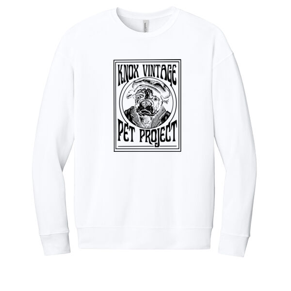 Legacy Black Print - Unisex Sponge Fleece Drop Shoulder Sweatshirt Thumbnail