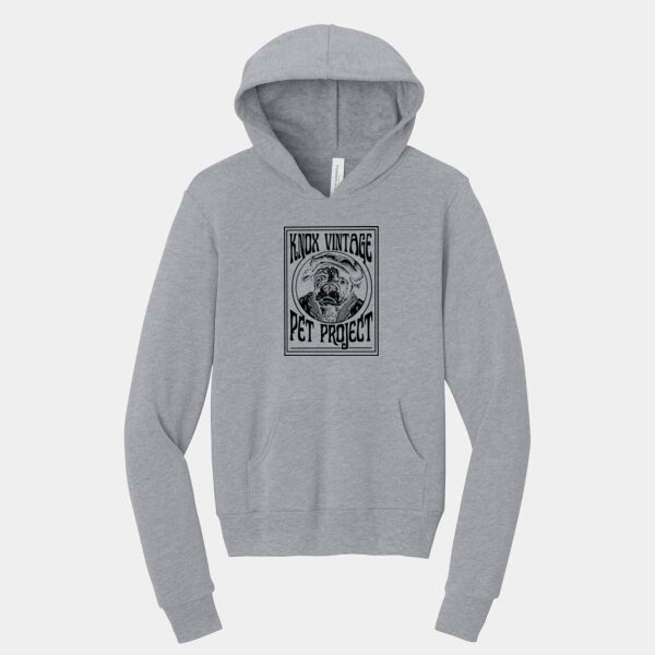 Legacy Black Print - Youth Sponge Fleece Pullover Hoodie Thumbnail
