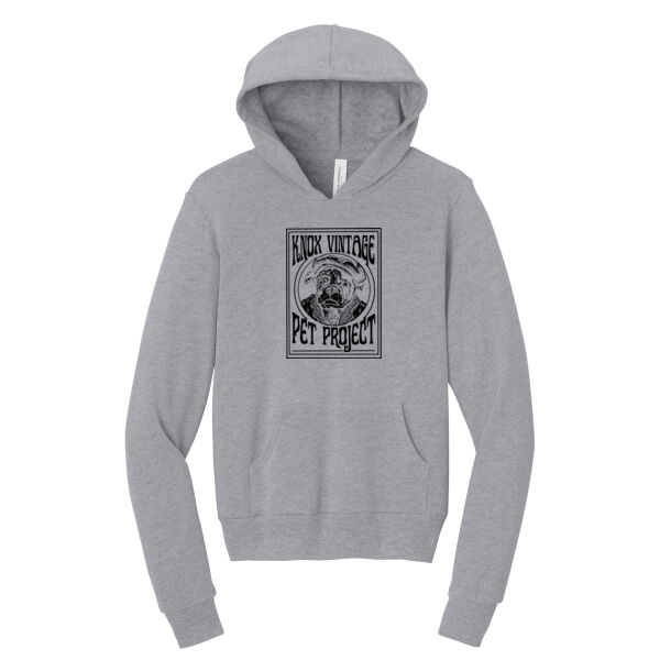 Legacy Black Print - Youth Sponge Fleece Pullover Hoodie Thumbnail