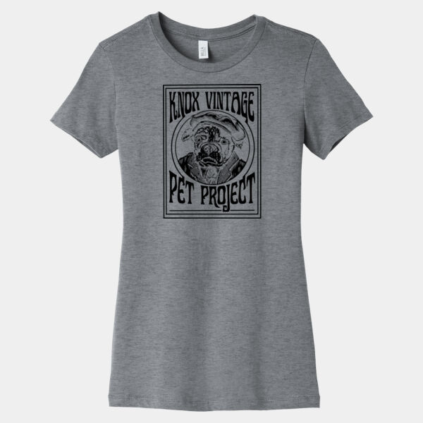 Legacy Black Print - Women's Slim Fit Tee Thumbnail