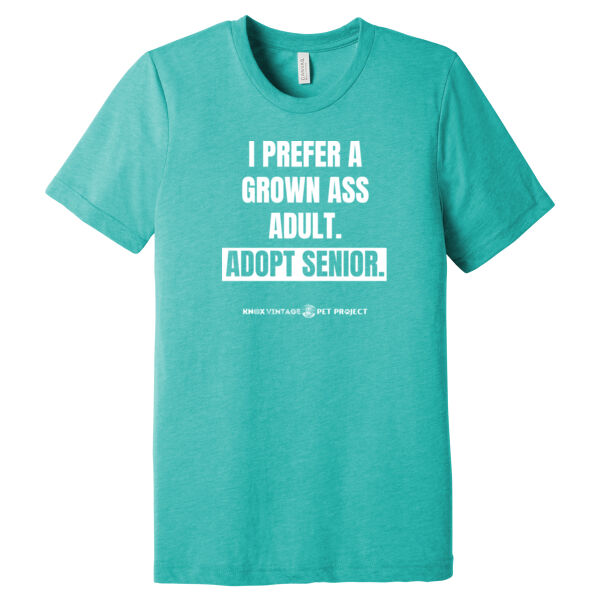 Grown Ass Adult White Print Thumbnail