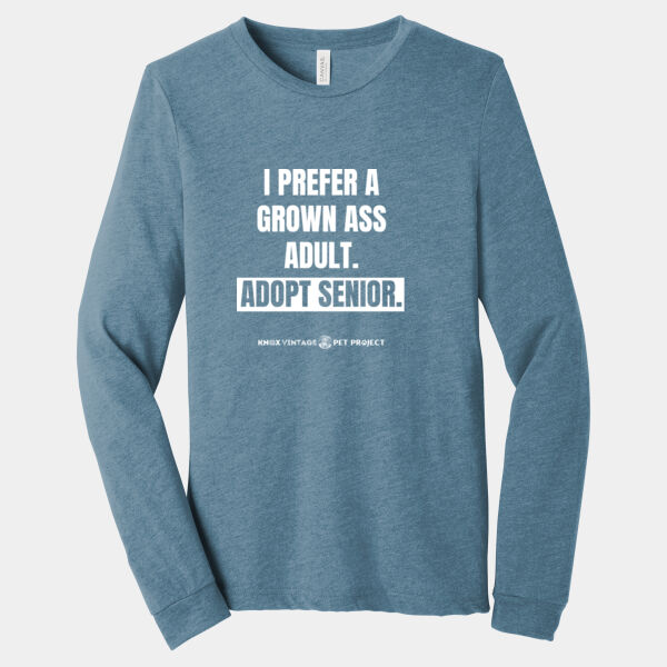 Grown Ass Adult White Print Thumbnail