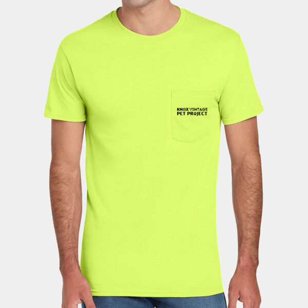 ODNT Printed pocket full back - Dri Power ® 50/50 Cotton/Poly Pocket T Shirt Thumbnail