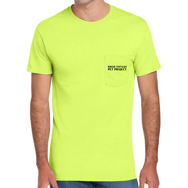 ODNT Printed pocket full back - Dri Power ® 50/50 Cotton/Poly Pocket T Shirt Thumbnail