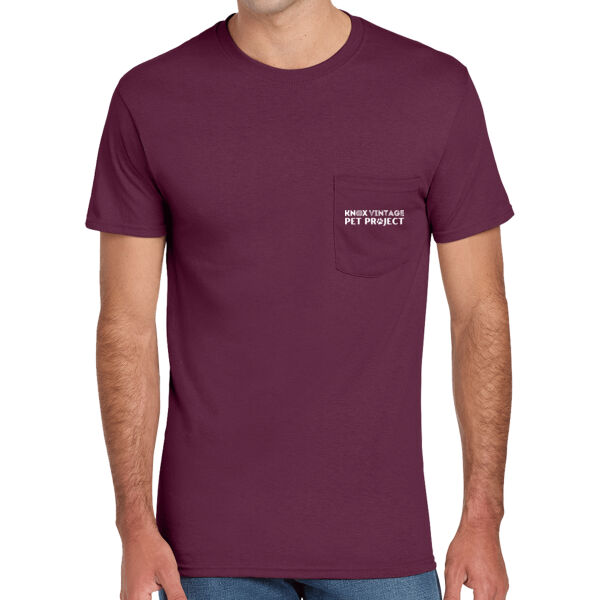 ODNT Printed front pocket full back - Dri Power ® 50/50 Cotton/Poly Pocket T Shirt Thumbnail