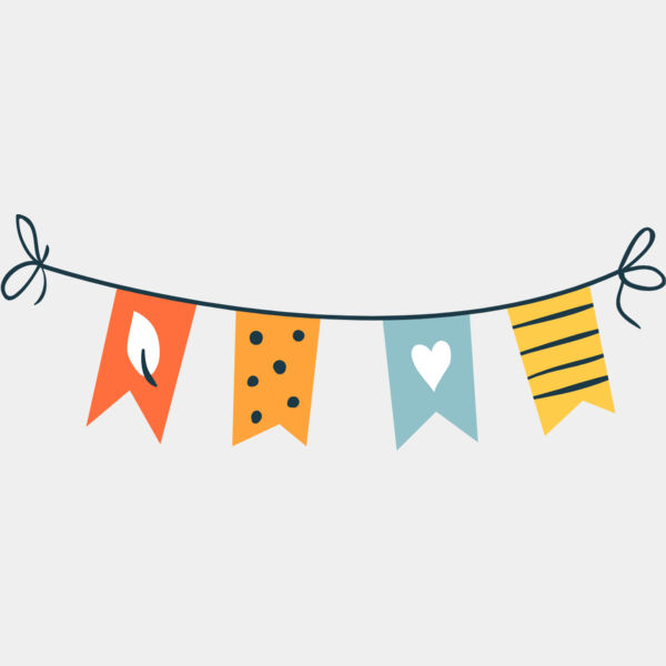 Autumn Fall Leaf Garland Banner 1 Thumbnail