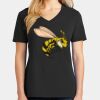 Ladies Core Cotton V-Neck Tee Thumbnail