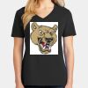 Ladies Core Cotton V-Neck Tee Thumbnail