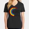 Ladies Core Cotton V-Neck Tee Thumbnail