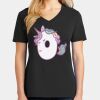 Ladies Core Cotton V-Neck Tee Thumbnail